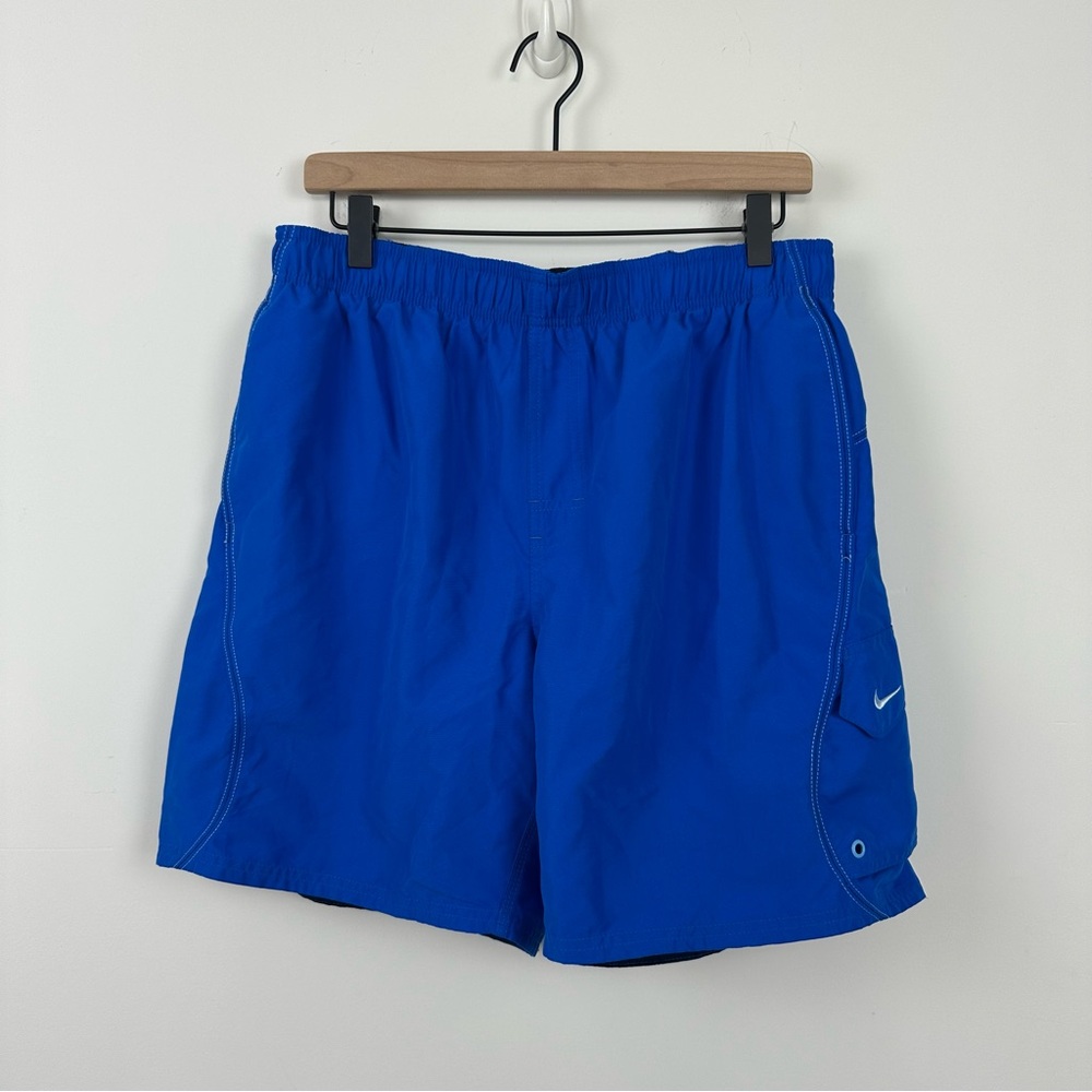 Nike Mens Royal Blue Swim Trunks Shorts, L